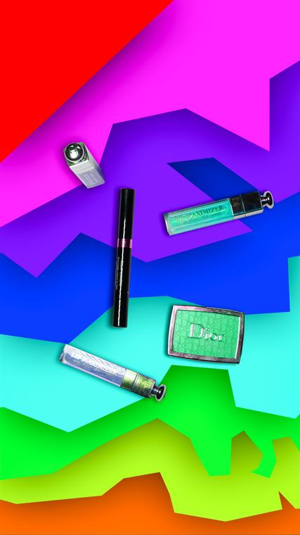 Cosmetics on cut colour