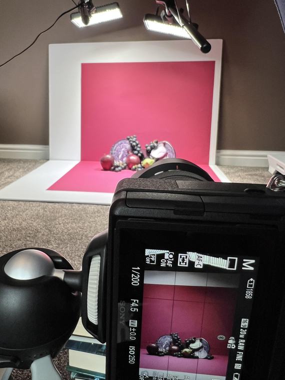 Behind the scenes: setting up the colour series