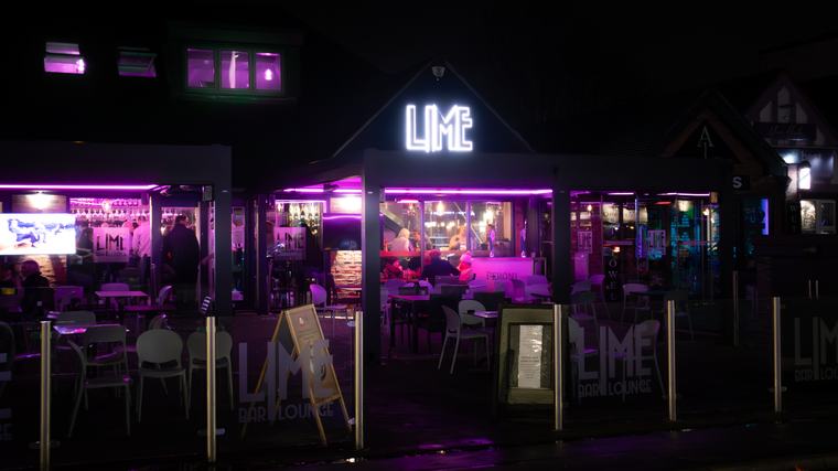 Lime Bar Lounge from outside