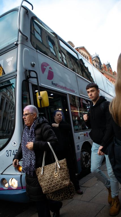 Getting off the bus