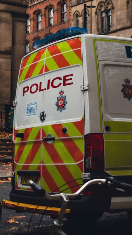 Police van