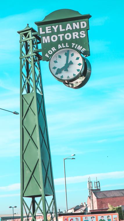 Leyland Motors clock