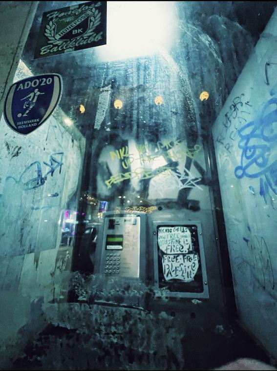 Graffiti stairwell
